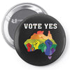 Vote Yes Australia Pin-back button