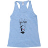 sad, rain heard Racerback Tank