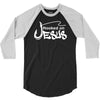 hooked on jesus 3/4 Sleeve Shirt