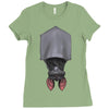 perfectly upside down Ladies Fitted T-Shirt