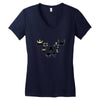 helmets ii Women's V-Neck T-Shirt
