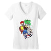 marvel Women's V-Neck T-Shirt