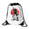 bone head Drawstring Bags