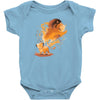 lion evolution Baby Onesie