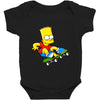 skate bart Baby Bodysuit