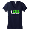 archer cartoon Women's V-Neck T-Shirt