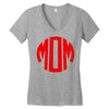 mom Women's V-Neck T-Shirt