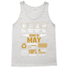 Born May Multitasking Problem Solving Tees Tank Top
