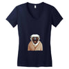 Vesikalik maymun Women's V-Neck T-Shirt