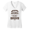 big thunder mountain Women's V-Neck T-Shirt