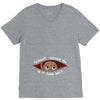June Peeking Out Baby Boy V-Neck Tee