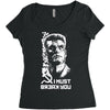i must break you Women's Triblend Scoop T-shirt