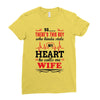 There's This Boy Who Stole My Heart He Calls Me Wife Ladies Fitted T-Shirt