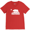 california bear V-Neck Tee