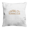 Central City Running Club Throw Pillow