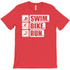 v6 swim bike run T-Shirt