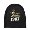 kings are born in 1983 Baby Beanies