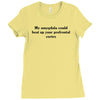 neuroscience humor Ladies Fitted T-Shirt