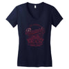 bayside high Women's V-Neck T-Shirt