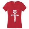 hunter s thompson Women's V-Neck T-Shirt