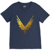 the fly bird   maverick jake paul   gold V-Neck Tee