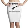 pig cannons making the impossible possible Pencil Skirts