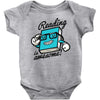 reading is awesome Baby Onesie