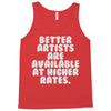 freelance artist advertising Tank Top