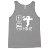 eat sleep mine funny Tank Top