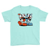 Cuphead and Mugman Youth Tee