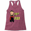 new face Racerback Tank