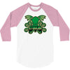 cthulhu mascot 3/4 Sleeve Shirt