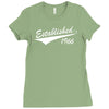 established en 1965 Ladies Fitted T-Shirt