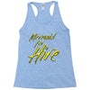 mermaid for hire Racerback Tank