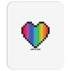 Love Is Love Lgbt Rainbow Heart Mousepad