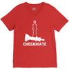 CheckMate, Chess Pawn,Chess Lover V-Neck Tee