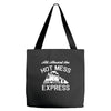 all aboard hot mess express train Tote Bags