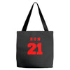 DUN 21 Tote Bags