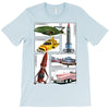 thunderbirds vehicles, ideal gift, birthday present T-Shirt