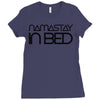 namastay in bed Ladies Fitted T-Shirt
