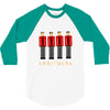 pixelated kraftwerk turquoise kids 3/4 Sleeve Shirt