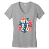 mexico Women's V-Neck T-Shirt