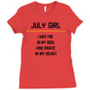 July Girl Ladies Fitted T-Shirt