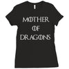 mother of dragons (3) Ladies Fitted T-Shirt