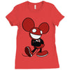 mickey mau5 Ladies Fitted T-Shirt