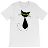 black cat idiot T-Shirt