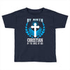 By Birth Christian By the Grace of God Toddler T-shirt