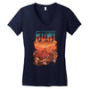 run! Women's V-Neck T-Shirt