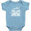 This Girl Loves Camping With Her Friends Baby Onesie