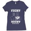Fight Night Ladies Fitted T-Shirt